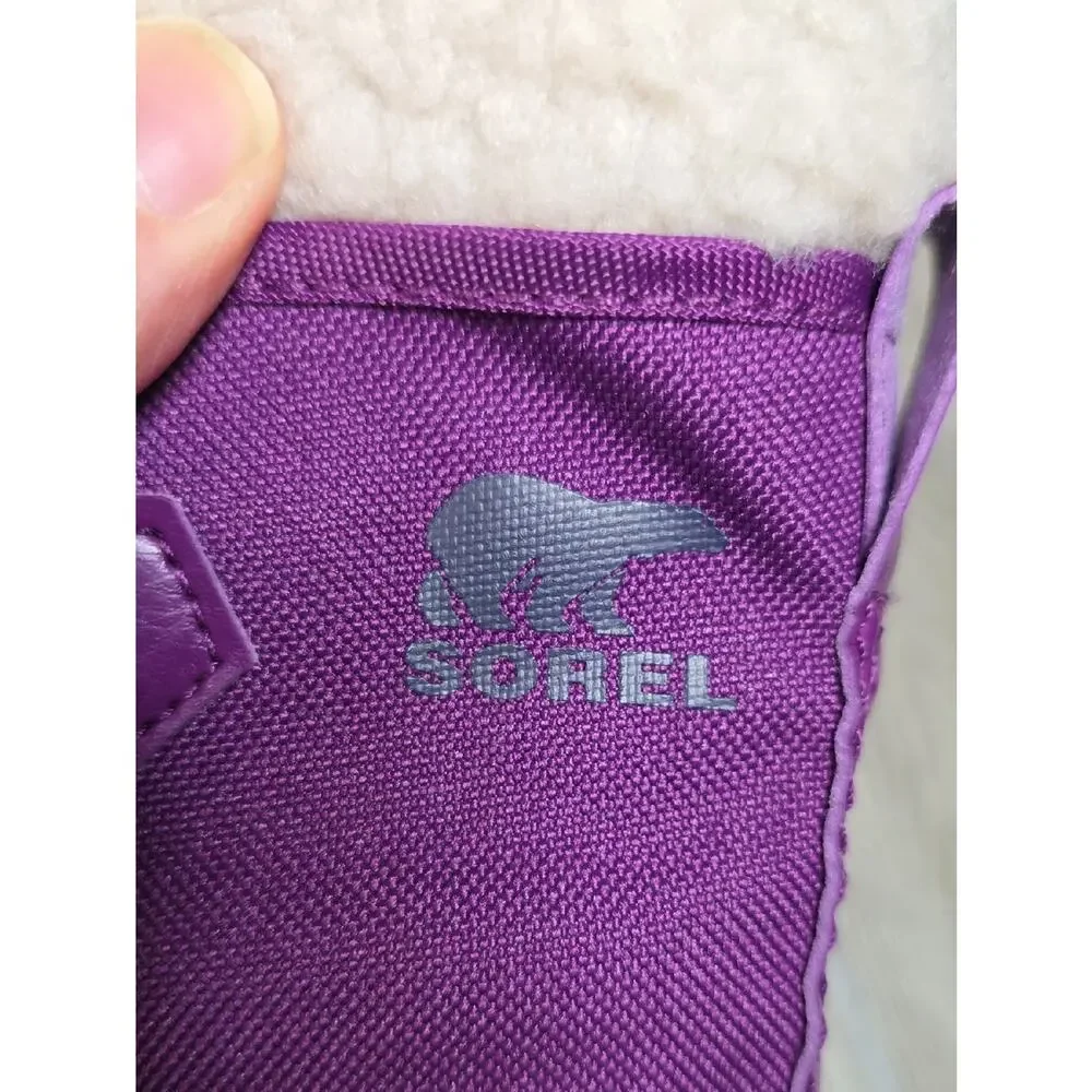 Sorel Yoot Pac Nylon Waterproof Winter Boots Toddler Kids Size 9 NEW